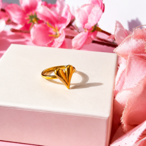 Gold Heart Ring