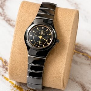 Elena Noir Elegance Woman's Watch