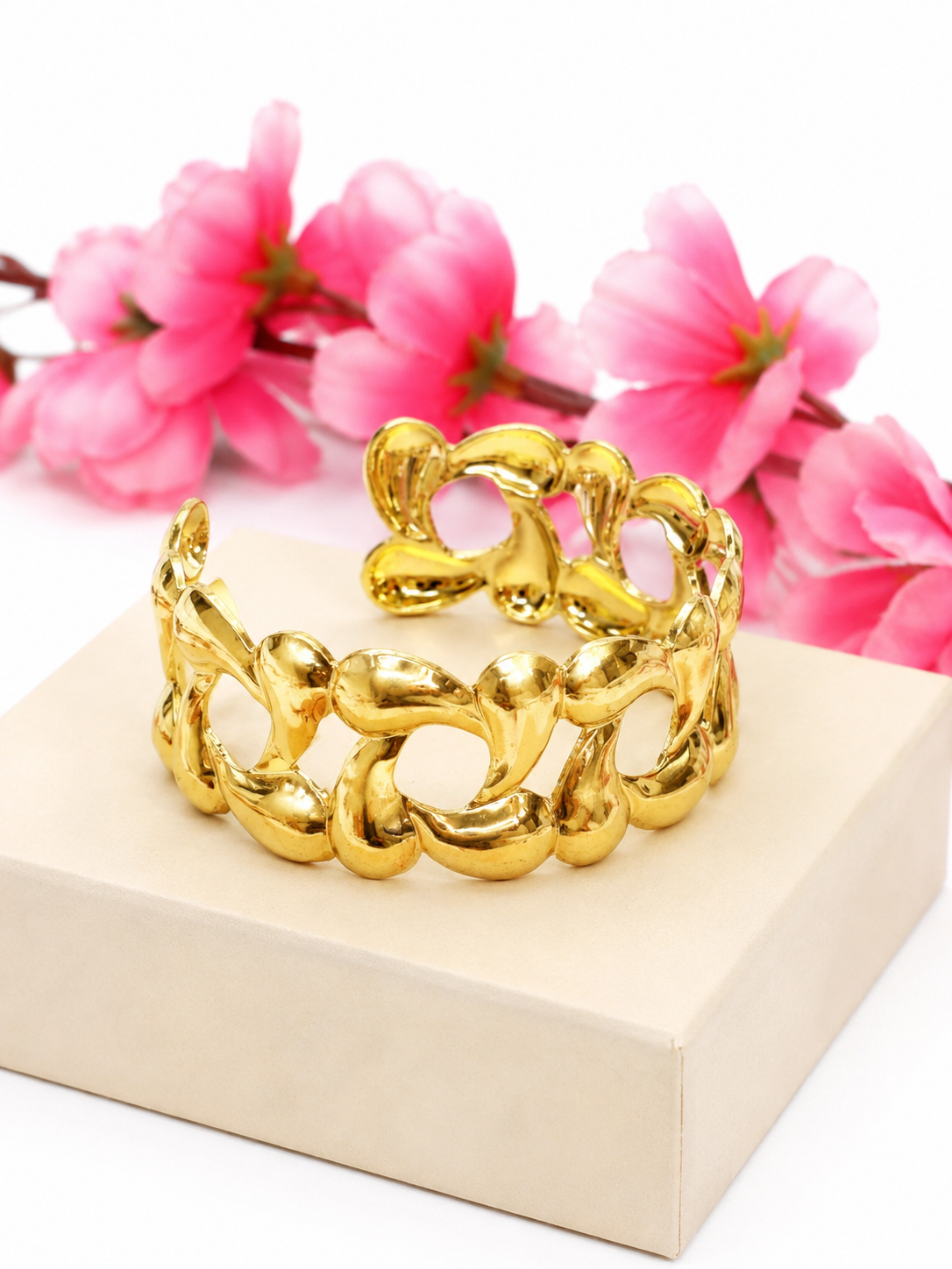 Golden Flow Cuff