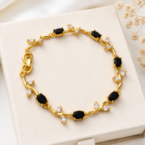Black Tulip Bracelet