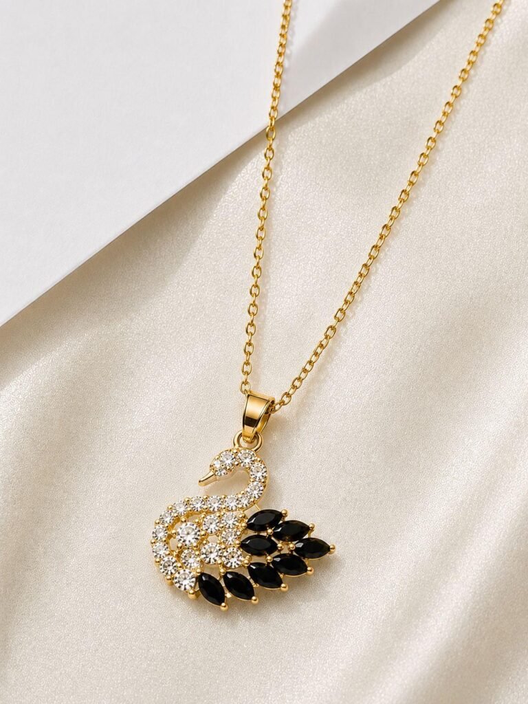 Black Swan Necklace