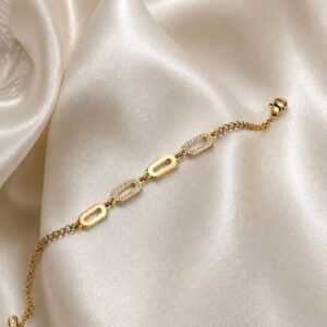 Golden Link Chain Bracelet