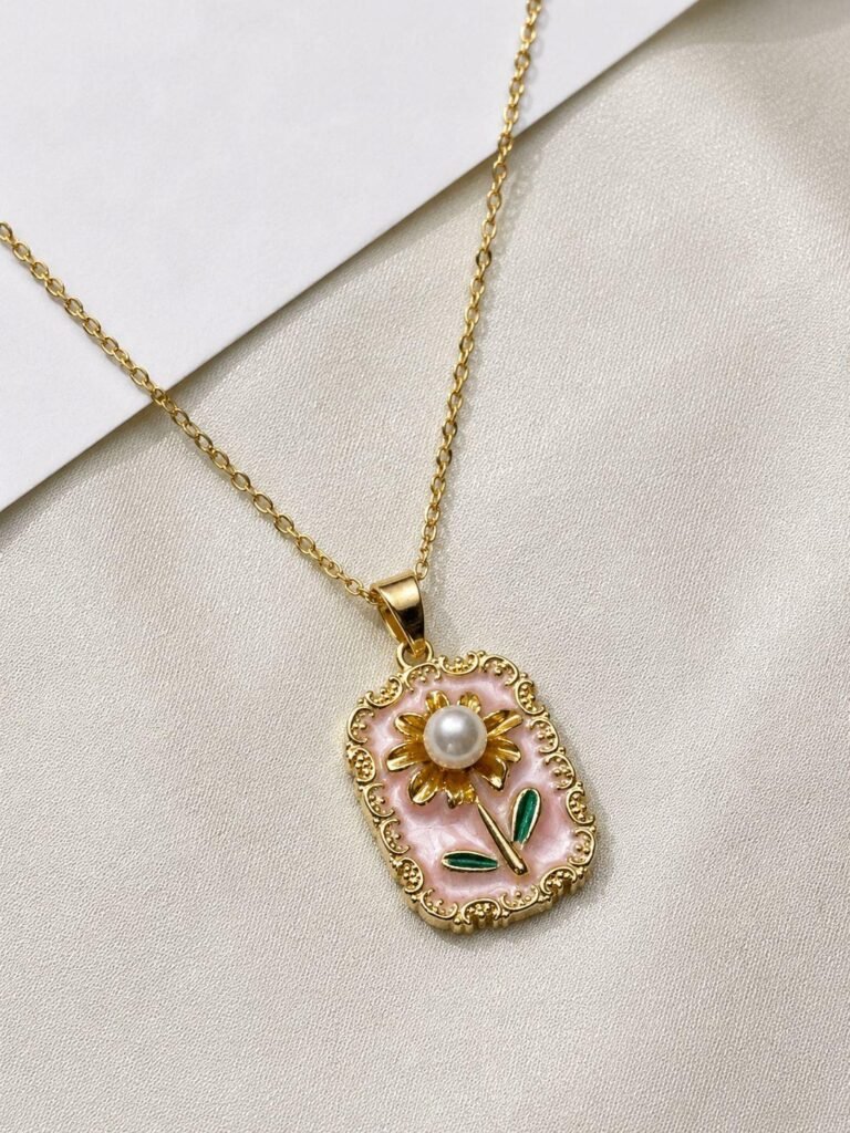 Pink Bloom Necklace