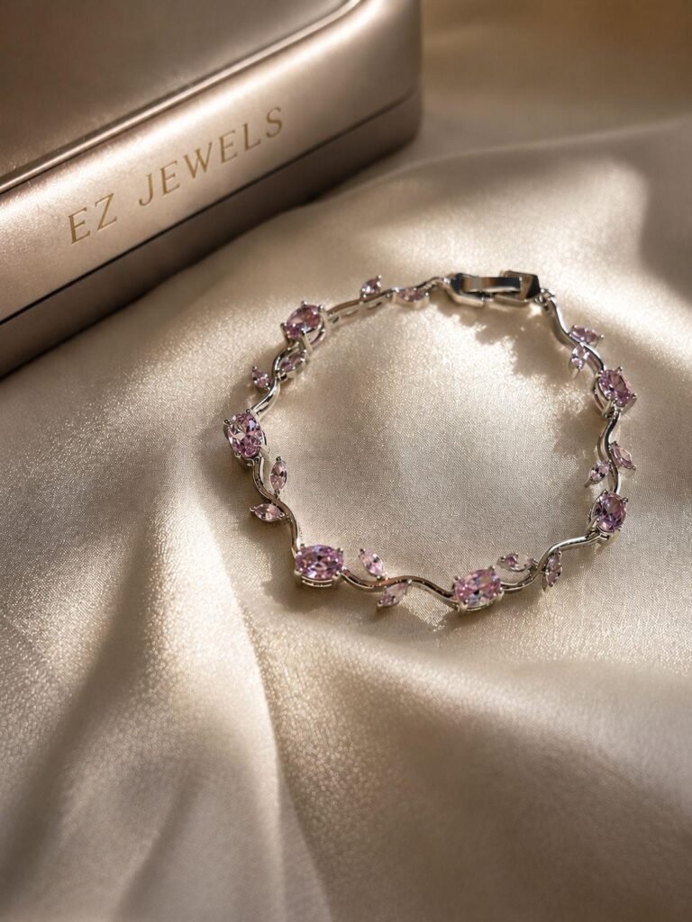 Pink Tulip Bracelet